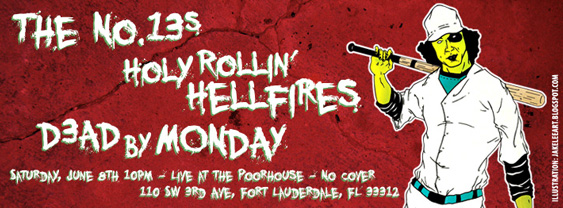 The No.13s, D3AD by MONDAY and the return of Holy Rollin' Hellfires